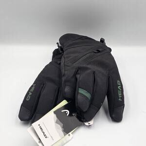 Head Unisex Ski Gloves Touchscreen Compatible Size XS, Black